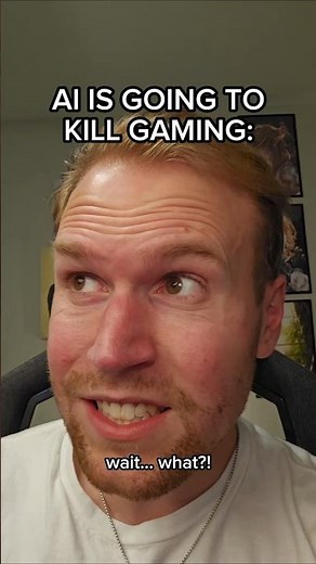 AI IS GOING TO KILL GAMING #shorts