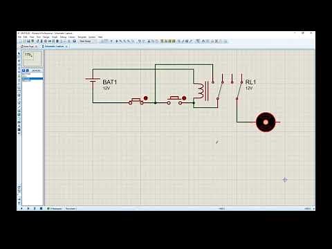 Circuito de arranque y paro de un motor utilizando un relevador