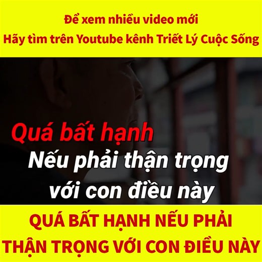 2.3M views · 34K reactions | Quá bất hạnh nếu phải thận trọng với con...