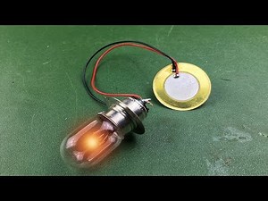 Free Energy Piezoelectric Generator Using Buzzer