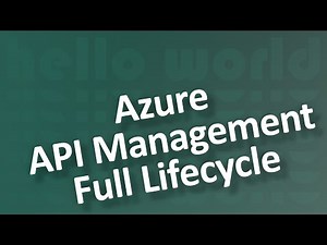 Hello World: API Management