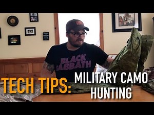 Tech Tips: Using Military Camo For Hunting