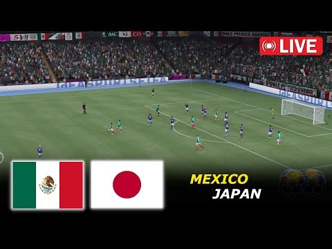 🔴 Mexico vs Japan LIVE / International Friendly Match 2025 | eFootball PES 21 Game Simulation