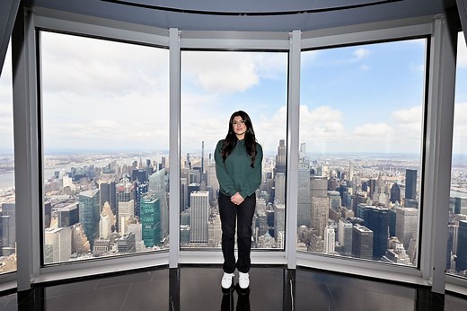 Hailie Deegan poses in her beachwear as she unwinds at Lake Powell
