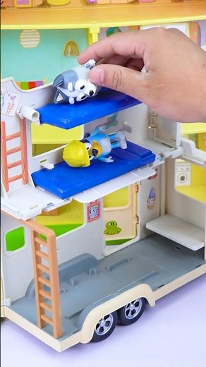 Satisfying with Unboxing & Review Bluey's Ultimate Caravan Adventures Playset ASMR Videos