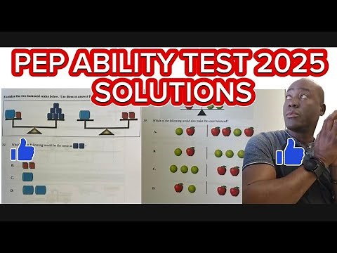 PEP ability test 2025 solutions 1 to 40 how many did you get? #primaryeducation #maths #jamaica