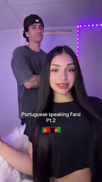 Teaching him Farsi pt. 2 #farsi #portuguese #afghan #persian #centralasian