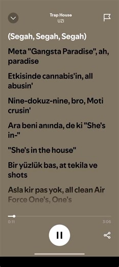 Trap house uzi motive (şarkı sözleri) #motive #uzi #song #şarkı #music