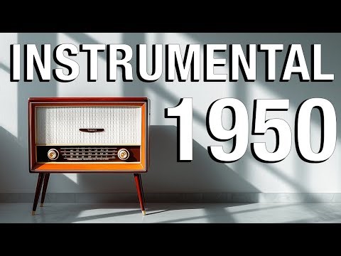 Relaxing Instrumental Radio 1950s - 24/7 Live Stream - Music For Work & Study