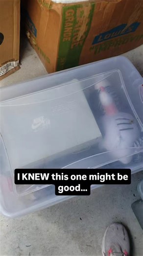 I opened another box and found THIS combo… 👀#storageunit #storageauction #reseller #flipping