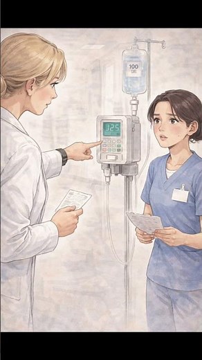 How to set an IV Pump
