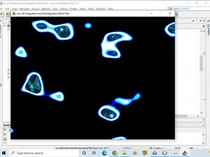 [Java] 2D from scratch - Integration and Disintegration Effect Test