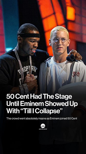 50 Cent had the stage… until EMINEM showed up 😳🔥 #eminem #viral #foryou #50cent #rap #hiphop