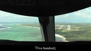 "The Landing" 先週の離陸動画に引き続き、コックピットからの着陸動画＠石垣空港です。字幕入りでお届けします♪（B787-8・RWY22・2分46秒） ※操縦席後方の補助座席より、撮影スタッフが許可を得て撮影しております。 | ANA.Japan