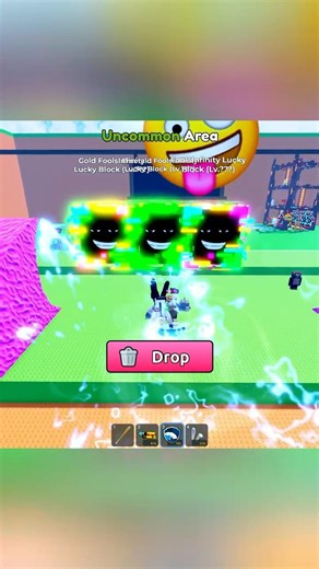 🔥 I TURNED 3 NORMAL LUCKY BLOCKS INTO HEAVENLY 😱 #roblox #luckyblock