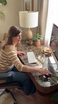 A standing desk made of REAL marble?