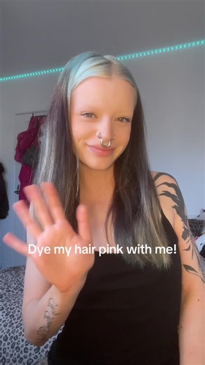 DIY Baby Pink Hair Transformation