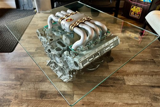 No Reserve: Porsche M28 V8 Coffee Table