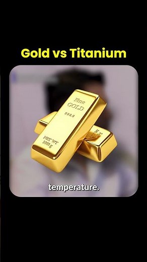 Gold vs Titanium: Luxury vs Future Metal? #gold