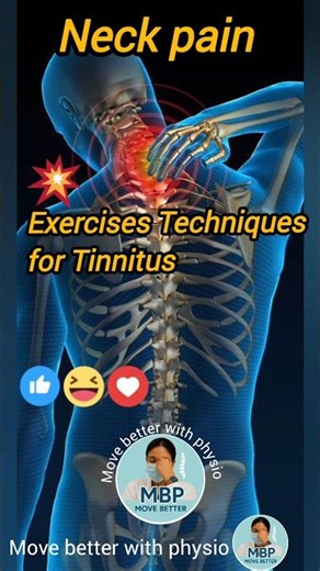 “Tinnitus Relief with Neck Exercises | Simple Physiotherapy Techniques”#TinnitusRelief #NeckExercise