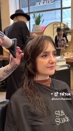 Flicky Blow Dry Tutorial for Shag Haircuts