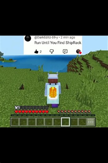 Run 🏃 Until I Find A ShipRack ⚓🚢 #minecraft #redstonepro12