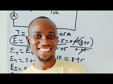 Physics: How to calculate internal resistance in a circuit.