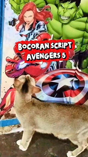 Bocoran Script Avengers 5: Musuh Terkuat Thanos Muncul! 🤫🐱​ #cat #funnycats #kucinglucu