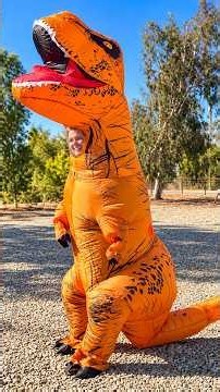 Fun Inflatable Dinosaur Costume! Perfect for Halloween!