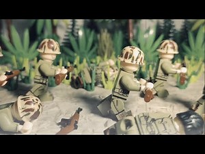 Lego WW2 - The battle Of Okinawa - Stop Motion