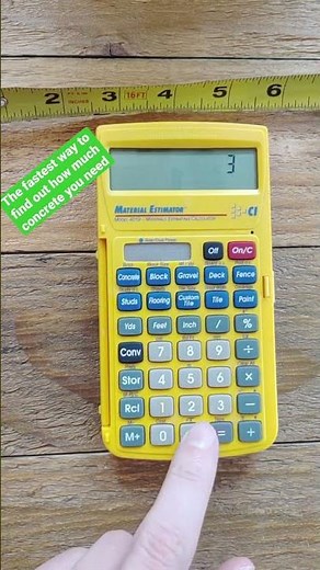 How to calculate how many bags of concrete you need