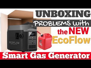 EcoFlow SMART Generator (UNBOXING AND PROBLEMS)