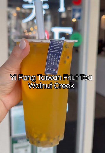 Discover Yi Fang Taiwan Fruit Tea in Walnut Creek