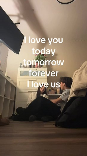 I Love You Today, Tomorrow, Forever — Romantic Couple Message