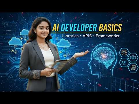 AI Developer Core Concepts | Libraries, APIs, Frameworks, AI Tools & Hybrid Skills
