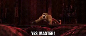 Yes, Master!