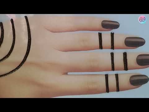 New Stylish And Quick Mehndi Design | Back Side Mehndi Design | Simple Mehndi Design | Easy Mehndi