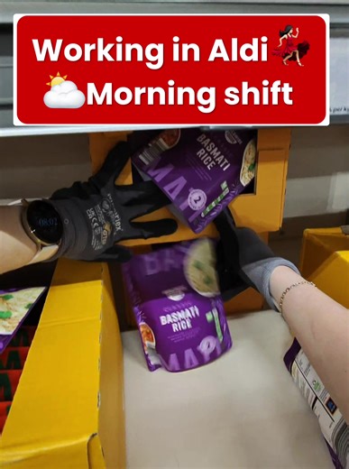A Day in the Life: Working Morning Shift at Aldi