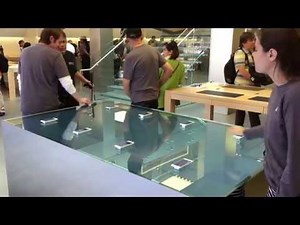 Apple Store Force Touch Table