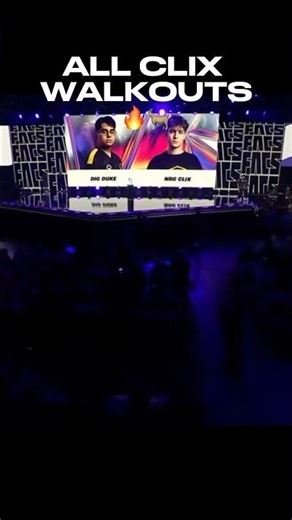 ALL CLIX WALKOUTS!🔥🐐 #fortnite #clix #fnclip #fortniteclips #edit #fncs #foryou #reels #tiktok