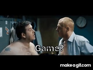 Hot Fuzz - Pub? on Make a GIF