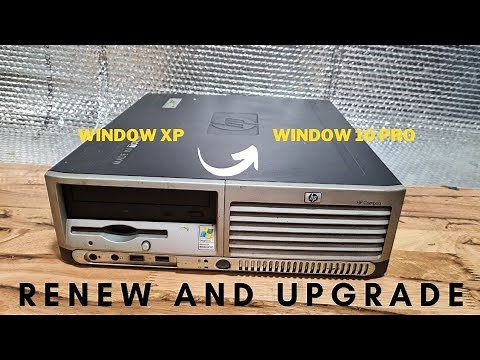 Renew 10 Year old Abandoned PC HP Compaq dc7700 - Does it run with Window 10 Pro?