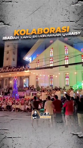 Dai Online on Instagram: "Tawaran Kolaborasi Ibadah oleh Quraisy ​#seasonalevent #natal #kristen"