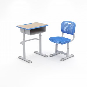 [Hot Item] Adjustable Student Desk School Classroom Table and Chair