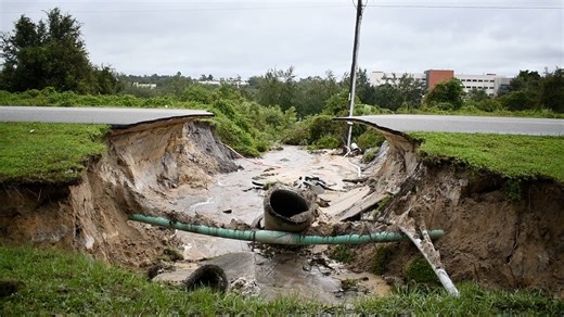 Flooding and storm damage from Milton impacts Orange City, Florida