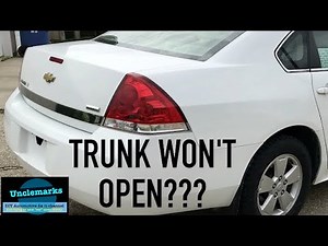 How to fix a power trunk Impala (EP 142) This is a temporary fix