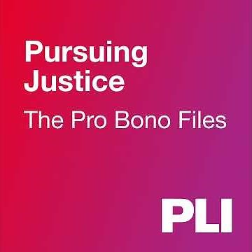 Welcome to Pursuing Justice: The Pro Bono Files