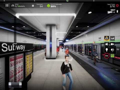 subway simulator 3d Shanghai line