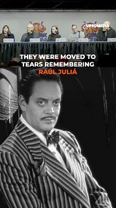 40K views · 231 reactions | The highlight of this year’s Comic Con in Los Angeles was the ‘Addams Family’ reunion. They remembered their friend Raúl Juliá who has already parted from this world. | Icons + | Facebook