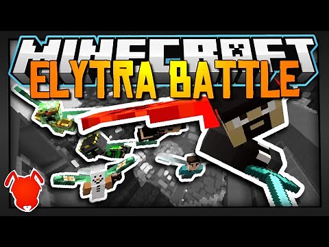 Minecraft / ELYTRA FLYING BATTLES! / ElytraMC Server